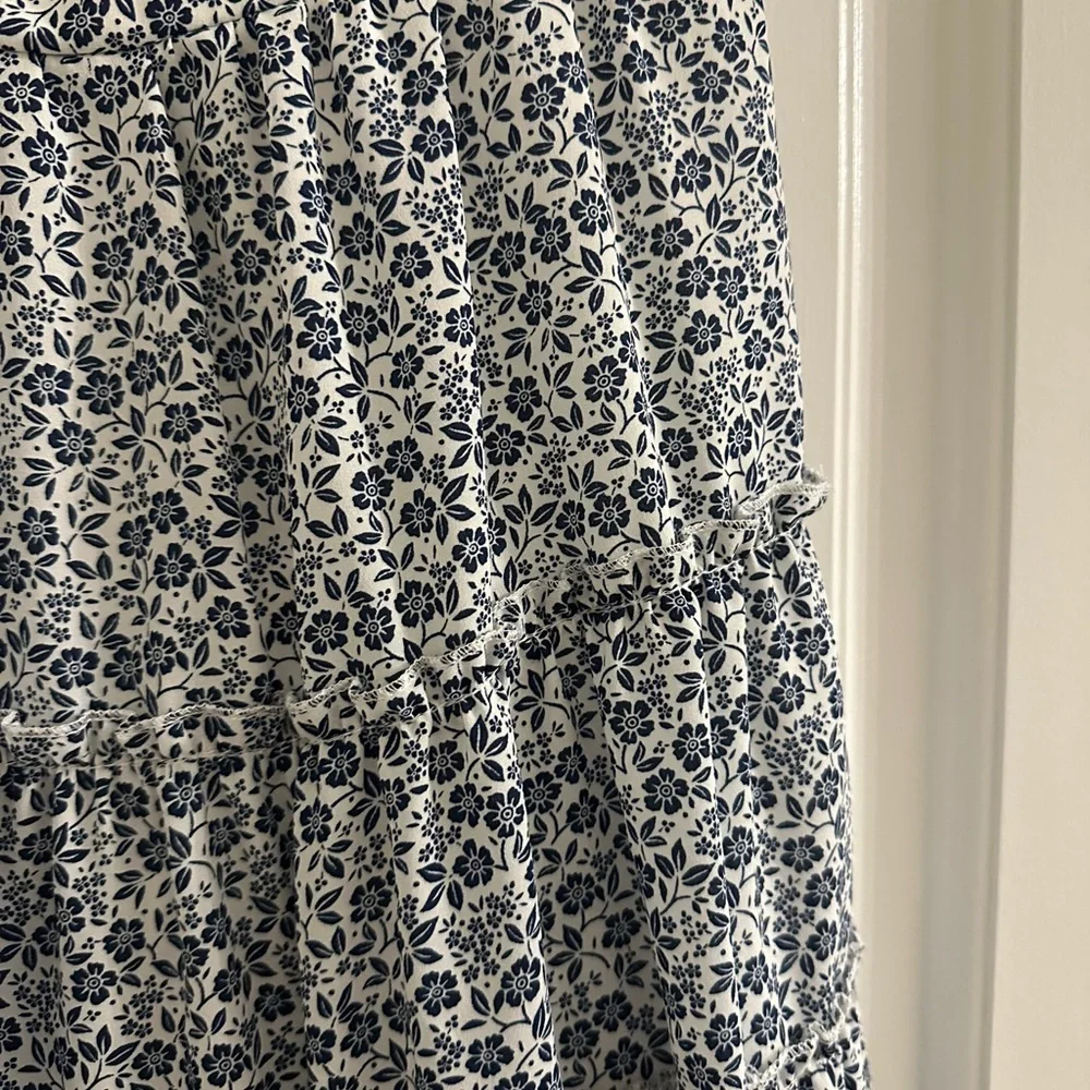 Altar’d State Benton Blue Floral Mini Dress - Picture 5 of 6